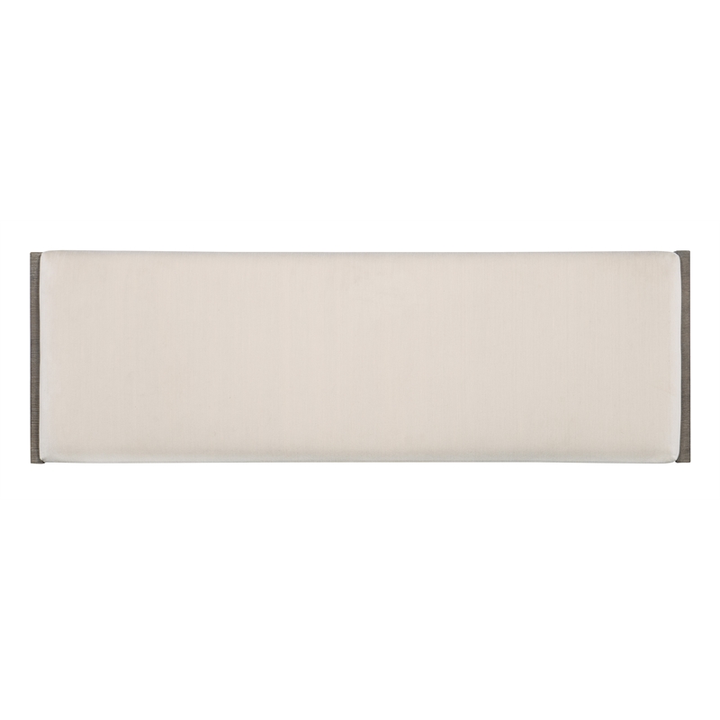 Modern Mood Fabric Seat Bed Bench in Brown by Hooker Furniture
