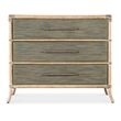 Retreat Pole Rattan Wood Chest in Beige by Hooker Furniture