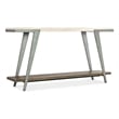 Hooker Furniture Commerce and Market Boomerang Marble Console Table in Cream
