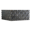 Hooker Furniture Commerce and Market Chiseling Wood Cocktail Table in Black