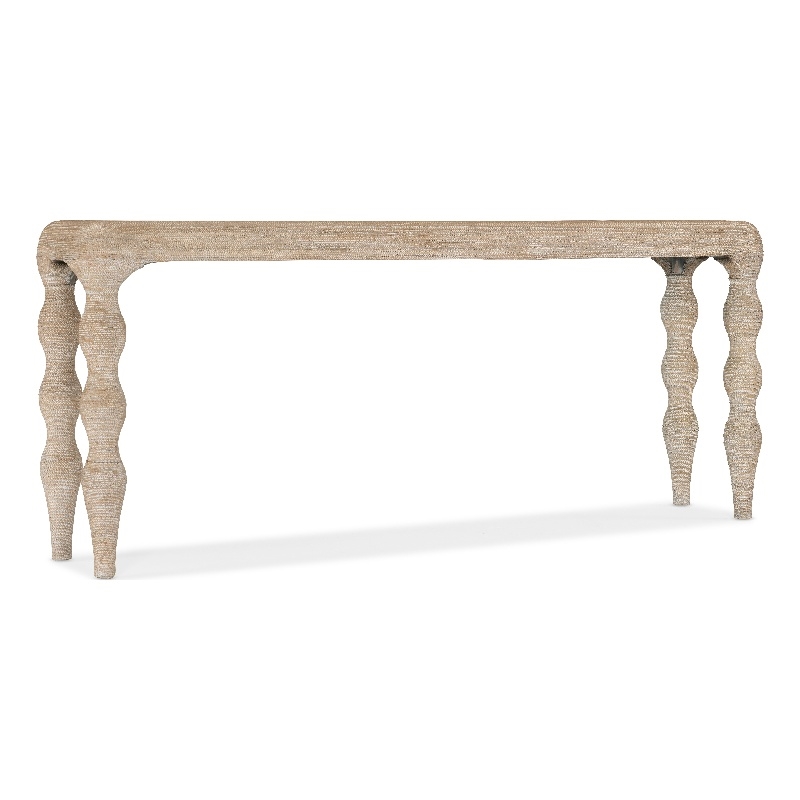 Serenity Bahari Console Table in Light Brown Wood Finish by Hooker Furniture