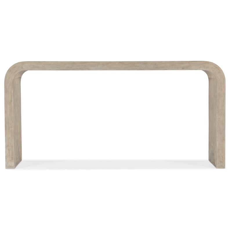 Commerce & Market Delta Console Table in Light Brown Wood by Hooker Furniture