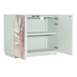 Susan G Komen Triumph Glass Door Accent Chest in Pink by Hooker Furniture