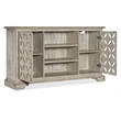 Commerce & Market Underhill Wood Entertainment Console in Brown by Hooker