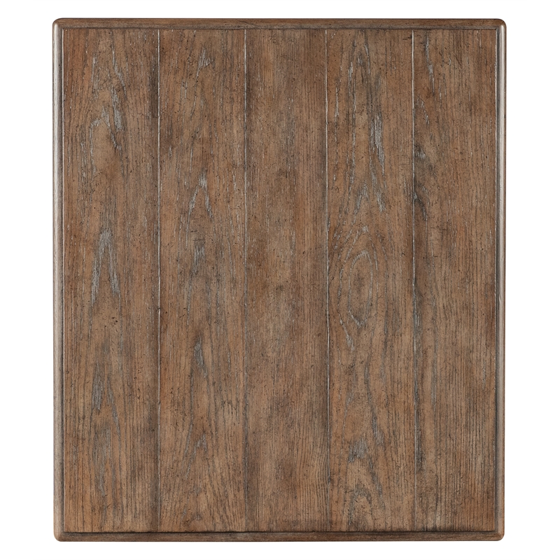 Americana Wood End Table in Brown by Hooker Furniture