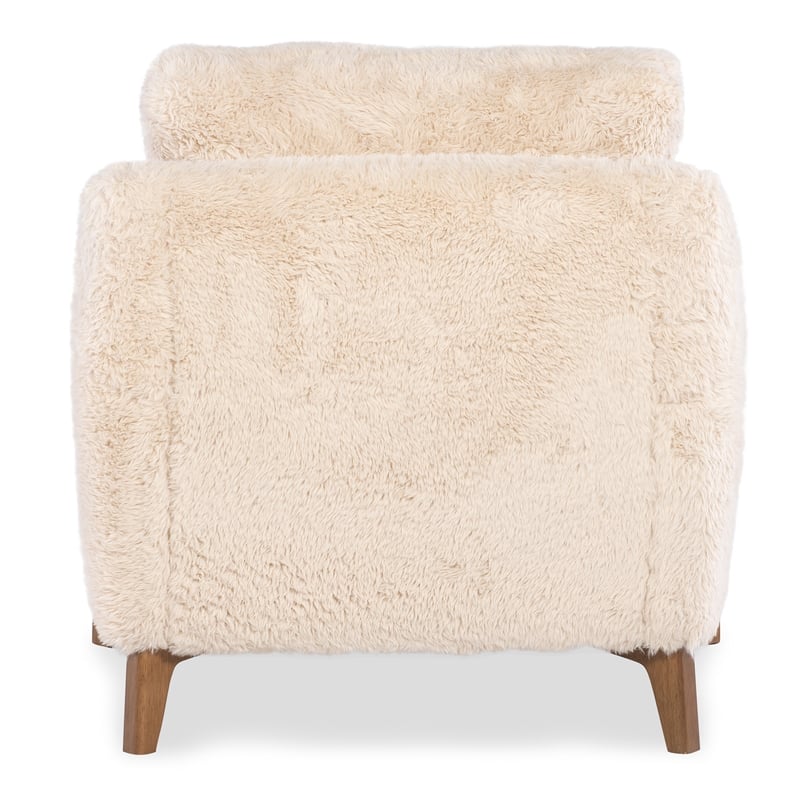 Cynthia Fabric Chair in Beige with Wood Legs by Hooker Furniture