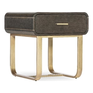 Commerce & Market Metropolitan Metal End Table in Brown by Hooker Furniture