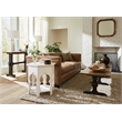 Americana Trestle Wood Console Table in Black by Hooker Furniture