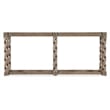 Commerce & Market Jack O'bein Wood Skinny Console in Brown Finish