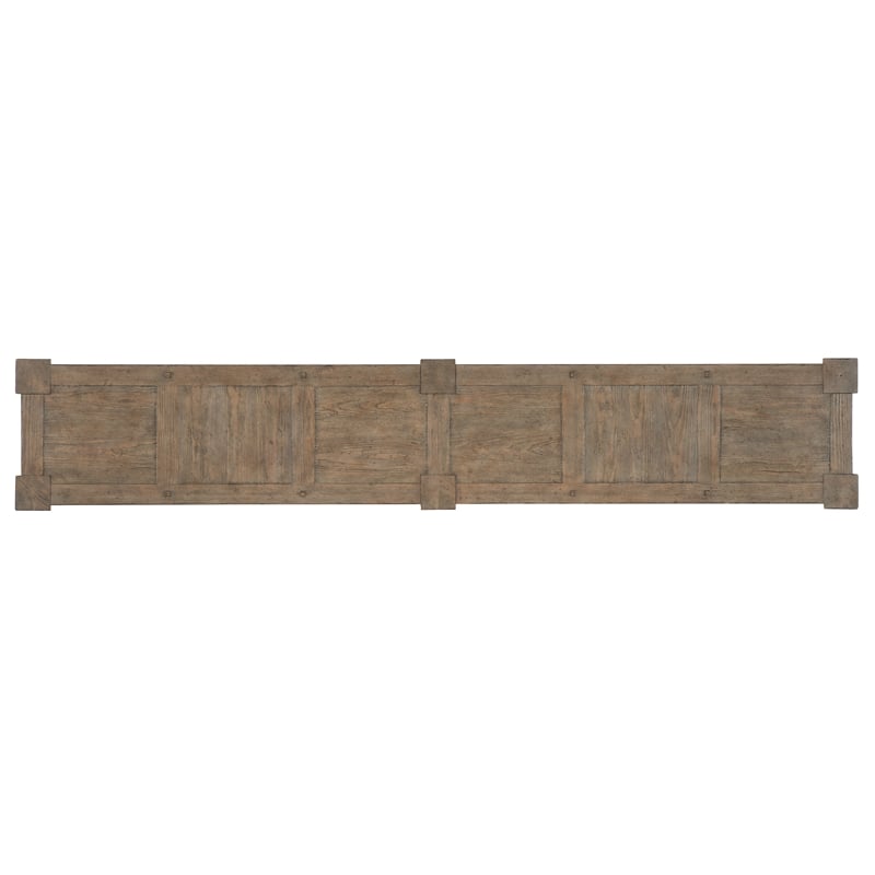 Commerce & Market Jack O'bein Wood Skinny Console in Brown Finish