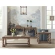 Commerce & Market Jack O'bein Wood Skinny Console in Brown Finish