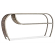 Commerce & Market Open Ended Metal Console Table in Brown by Hooker Furniture