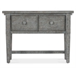 Commerce & Market Stonewashed Wood Console in Blue Finish by Hooker Furniture