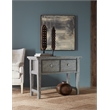 Commerce & Market Stonewashed Wood Console in Blue Finish by Hooker Furniture