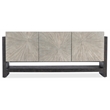 Melange Ground Perspective Credenza in Brown Wood by Hooker Furniture