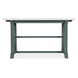 Serenity Piers Wood Friendship Table in Blue by Hooker Furniture