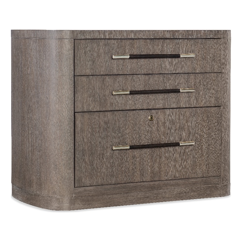 Modern Mood Lateral File in Brown Wood by Hooker Furniture