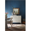 La Grange Lockhart Three-Drawer Accent Chest in White Wood by Hooker Furniture