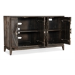 Commerce & Market Carved Accent Chest in Brown Wood by Hooker Furniture