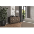 Commerce & Market Carved Accent Chest in Brown Wood by Hooker Furniture