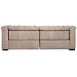 Savion 2 over 2 Sofa with Power Recline & Power Headrest in Beige Leather