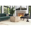 Commerce & Market Round Side Table in Brown Wood by Hooker Furniture