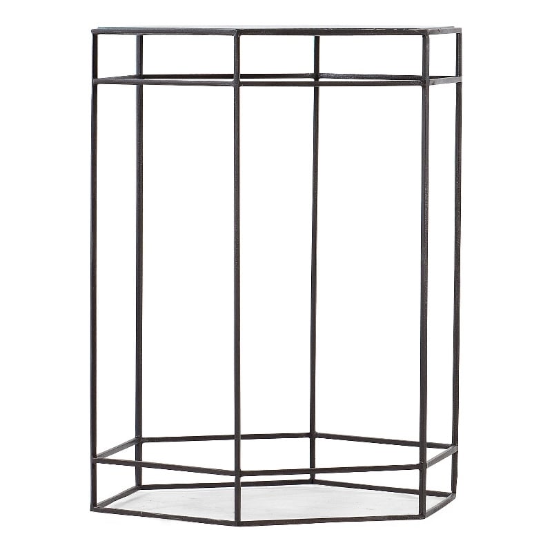Commerce & Market Glass Accent Table in Brown by Hooker Furniture