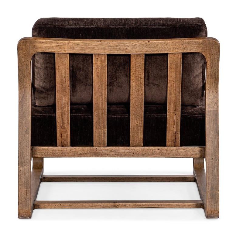 Moraine Fabric Accent Chair in Brown by Hooker Furniture