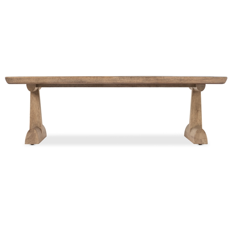 Vineyard Row Rectangle Cocktail Table in Natural Wood by Hooker Furnishings