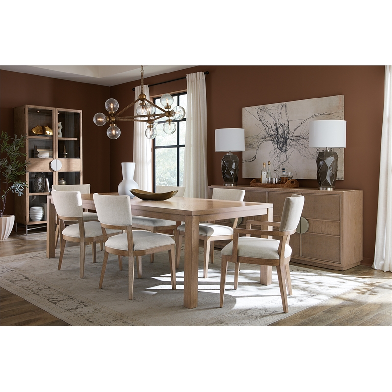 Sonnet Display Cabinet in Medium Brown Wood by Hooker Furnishings