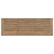 Vineyard Row Dining Table w/ Two 20-inch Leaves in Natural Wood by Hooker