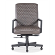 Shadow Executive Swivel Tilt Chair in Brown Leather by Hooker Furnishings