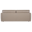 Meridian Sofa in Gray Top Grain Leather by Hooker Furnishings