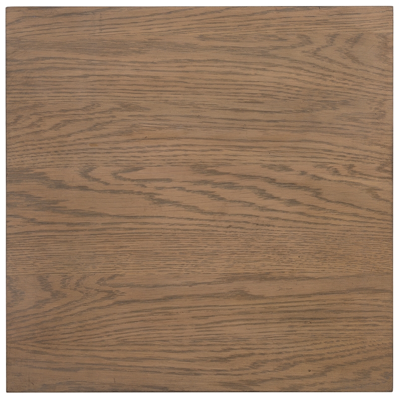 Sonnet Square End Table in Medium Brown Wood by Hooker Furnishings