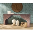 Melange Taj Scallop Leg Console in Brown Wood by Hooker Furnishings