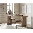 Vineyard Row Console Table in Dark Brown Wood by Hooker Furnishings