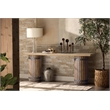 Vineyard Row Console Table in Dark Brown Wood by Hooker Furnishings