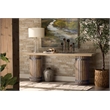 Vineyard Row Console Table in Dark Brown Wood by Hooker Furnishings