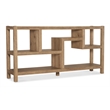 Vineyard Row Small Console in Light Natural Wood by Hooker Furnishings