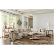 Vineyard Row Small Console in Light Natural Wood by Hooker Furnishings