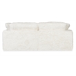Barefoot Mega Plush 2-Seat Sofa in White Fabric by Hooker Furnishings