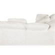 Barefoot Mega Plush 3-Seat Sofa in White Fabric by Hooker Furnishings
