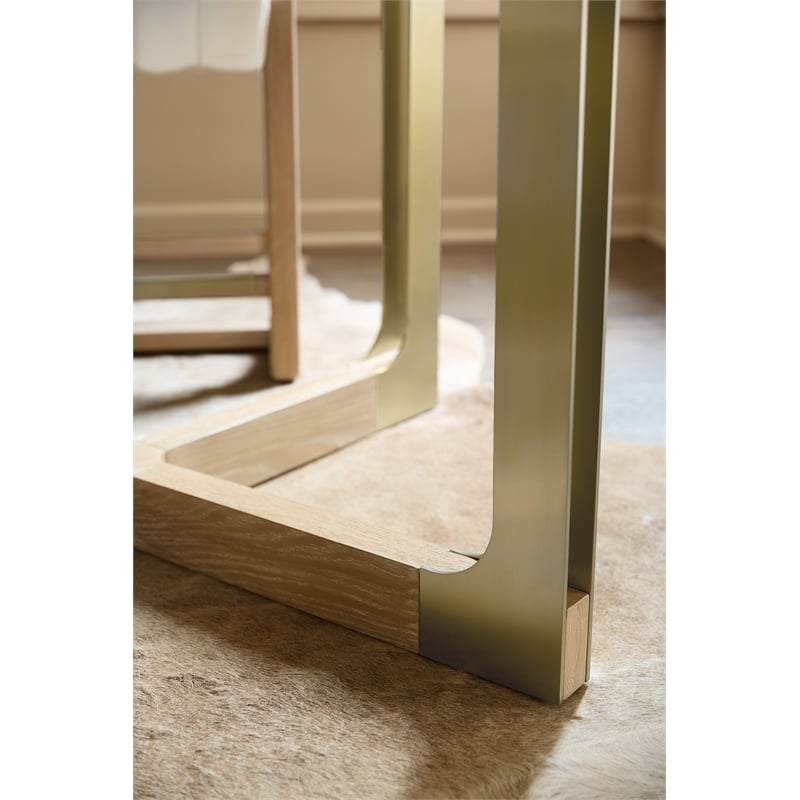 Banyon Bay Gathering Table in Natural Wood by Hooker Furnishings