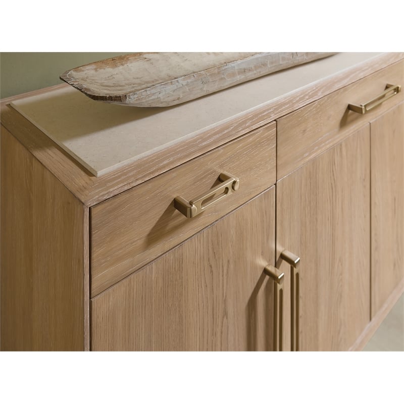 Banyon Bay 4-Door 3-Drawer Buffet in Natural Wood by Hooker Furnishings