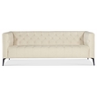 Nicolla Stationary Sofa with Beige Fabric by Hooker Furnishings