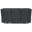 Nelson Blue Leather Zero Gravity Power Sofa with Power Headrest and Lumbar