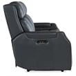 Nelson Blue Leather Zero Gravity Power Sofa with Power Headrest and Lumbar