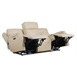 Nelson Beige Leather Zero Gravity Power Sofa with Power Headrests and Lumbar