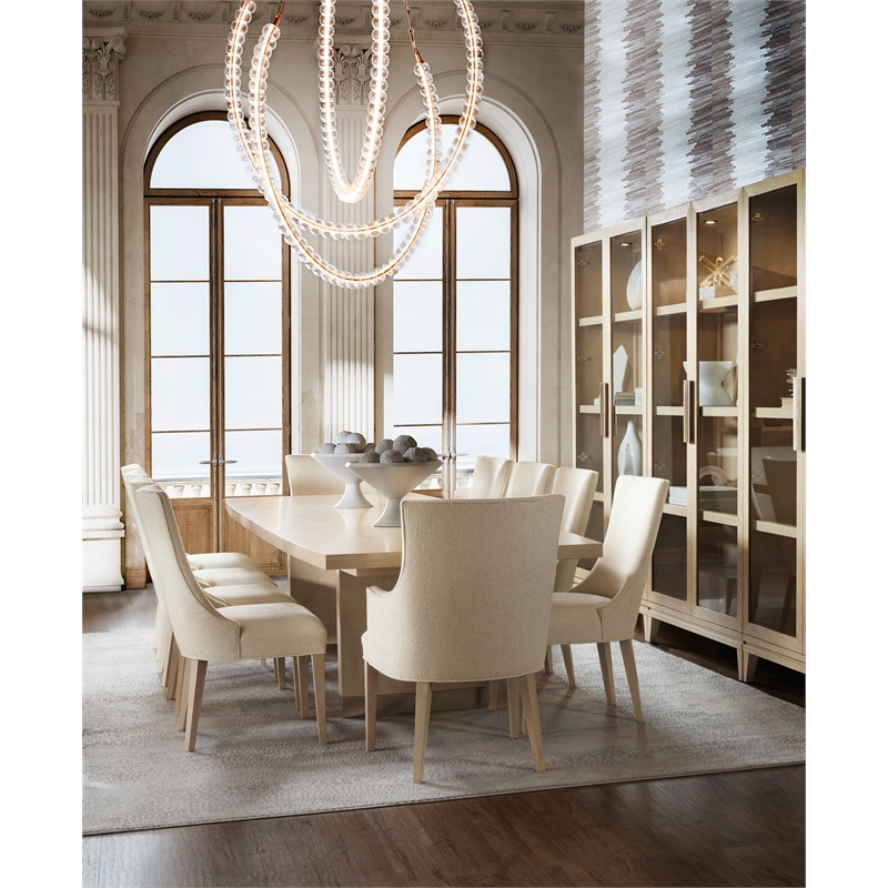 Hooker Furniture Westwood Display Cabinet in Natural Wood
