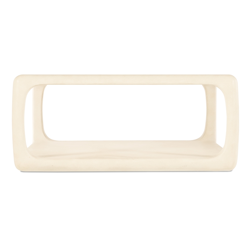 Westwood Square Cocktail Table in Cream Wood Finish by Hooker Furnishings